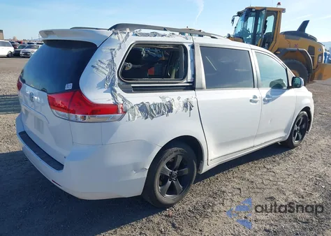 2011 Toyota Sienna Le из США, поврежденный, VIN 5TDKK3DC4BS052739